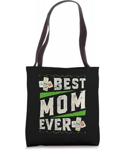 Mah Jong Player Best Mom Mahjong Tote Bag $15.36 Totes