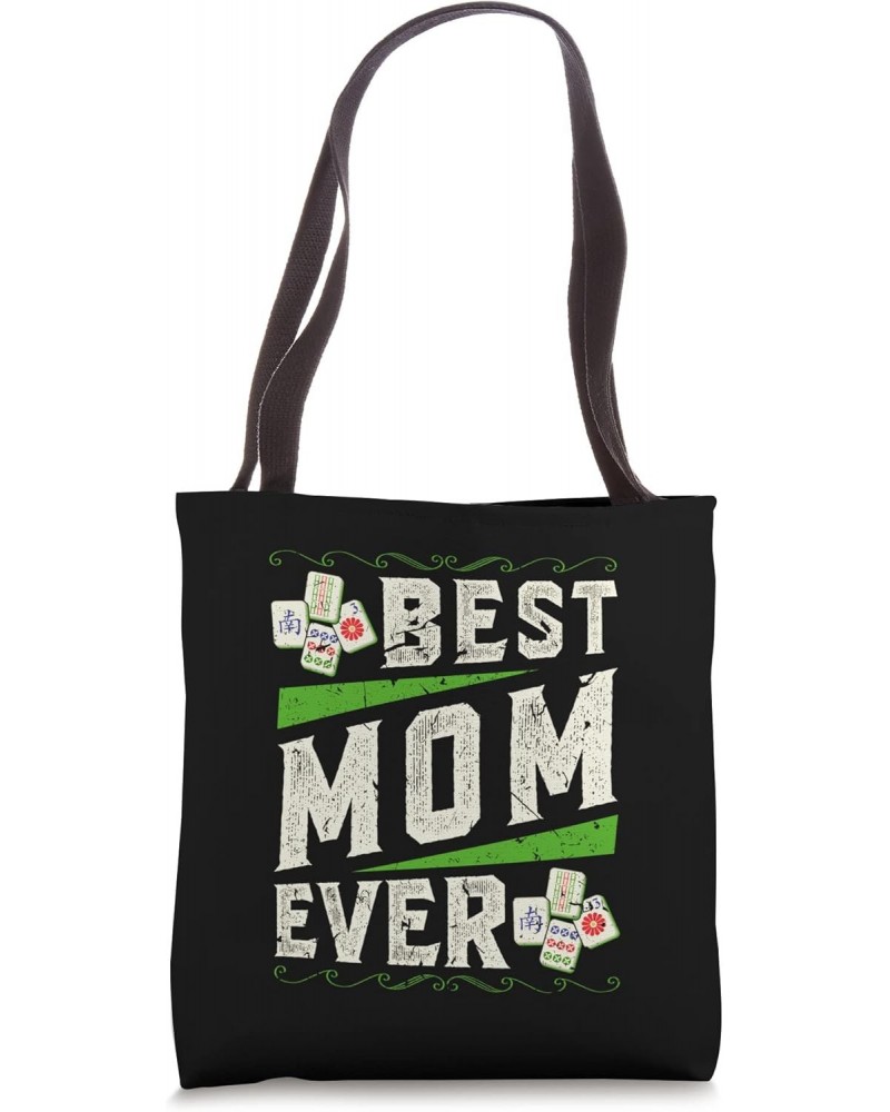 Mah Jong Player Best Mom Mahjong Tote Bag $15.36 Totes