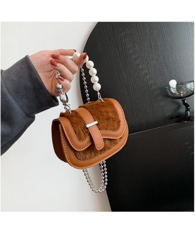 Cute Crossbody Purse for Women, Chic Shoulder Handbags Sling Purse Daily Use Crossbody Bag Aesthetic Harajuku Women Brown $18...