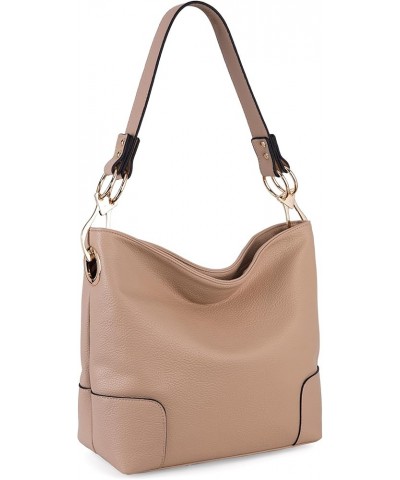 Hobo Bags for Women Top Handle Satchel Shoulder Purse Bucket Handbag Special-tan $11.75 Totes