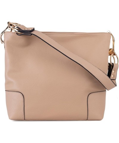 Hobo Bags for Women Top Handle Satchel Shoulder Purse Bucket Handbag Special-tan $11.75 Totes