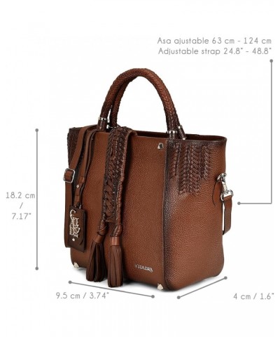 Women's Tote Bag in Genuine Leather, BOD55RS $270.00 Totes