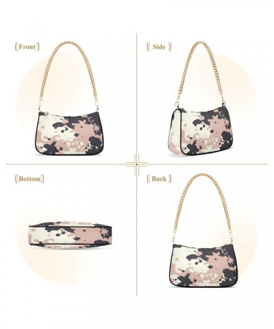 Shoulder Bags for Women, Camouflage Style Hobo Tote Handbag, Retro Chain Bag Purse with Zipper Color08 $17.39 Shoulder Bags