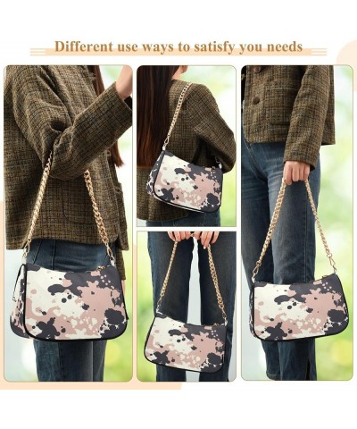 Shoulder Bags for Women, Camouflage Style Hobo Tote Handbag, Retro Chain Bag Purse with Zipper Color08 $17.39 Shoulder Bags