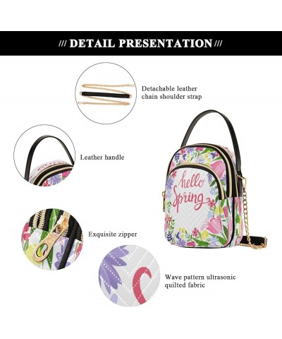 Small Crossbody Bag for Women with Compartments,Long Strap Crossbody Purse Polyester Phone Purse Wallet 1 $11.28 Crossbody Bags