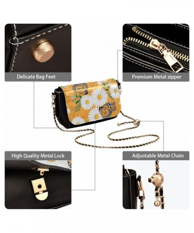 Crossbody Bags for Women Trendy Women's Black Shoulder Bag Small PU Leather Flap Cross Body Bag Handbags Pattern17 $20.08 Cro...