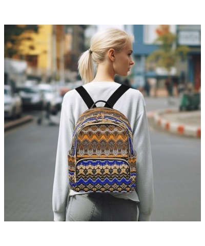 Backpack Purse for Women Leopard Effect Lace Casual Shoulder Bag Small Backpack M Medium $15.34 Backpacks