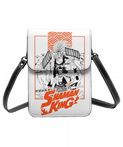 Anime Shaman King Small Cell Phone Purse Woman'S Fashion Small Mini Shoulder Bag Crossbody Bags 7.5x5.3 Inches $19.11 Crossbo...