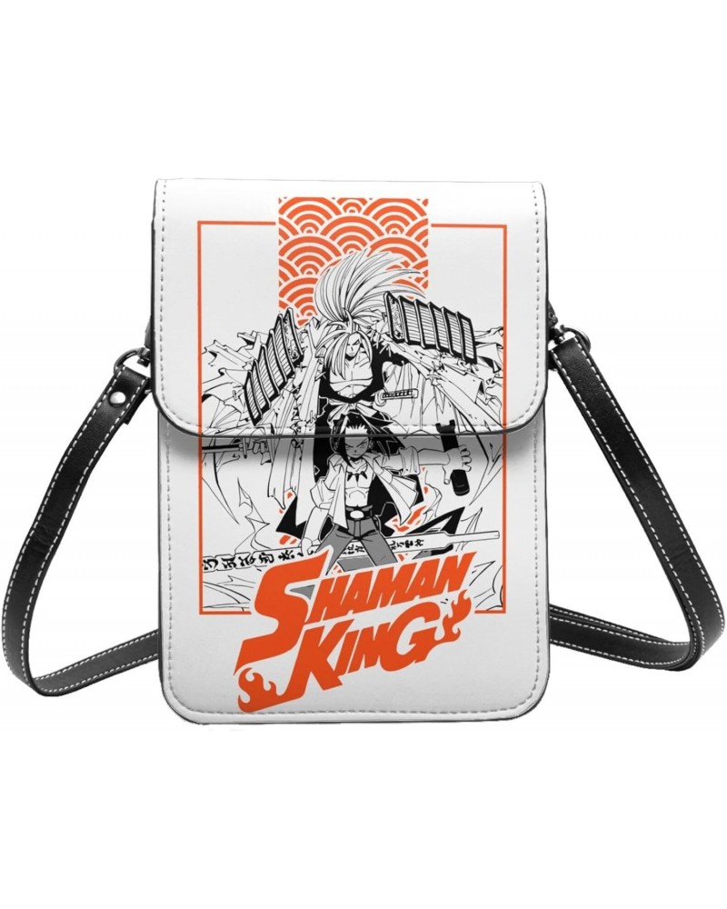 Anime Shaman King Small Cell Phone Purse Woman'S Fashion Small Mini Shoulder Bag Crossbody Bags 7.5x5.3 Inches $19.11 Crossbo...