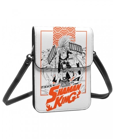 Anime Shaman King Small Cell Phone Purse Woman'S Fashion Small Mini Shoulder Bag Crossbody Bags 7.5x5.3 Inches $19.11 Crossbo...