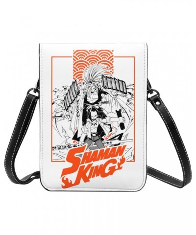 Anime Shaman King Small Cell Phone Purse Woman'S Fashion Small Mini Shoulder Bag Crossbody Bags 7.5x5.3 Inches $19.11 Crossbo...