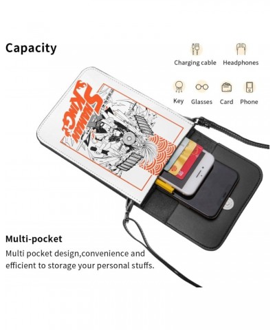 Anime Shaman King Small Cell Phone Purse Woman'S Fashion Small Mini Shoulder Bag Crossbody Bags 7.5x5.3 Inches $19.11 Crossbo...