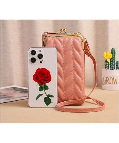 Womens Bag Cellphone Bag Shoulder Crossbody Bag Wallet Handbag Card Suitable for Exercise Hiking and Travel Working Black $9....