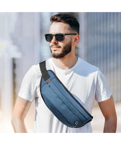 Waist bag outdoor sports crossbody bag multifunctional chest bag nylon shoulder waist bag One size Xingxingtuan $18.26 Totes