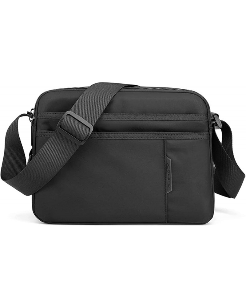 Messenger Bag for Men Casual Satchel Bags Water Resistant Crossbody Bag Travel Shoulder Bag Nylon Man Purse (Black) Black $16...