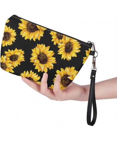 Purses and Handbags for Womens Satchel Shoulder Tote Bags Wallets 3PCS Sky Yellow Sunflower Cow $29.69 Totes