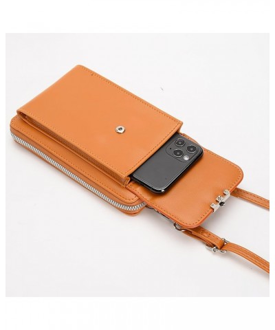 Women Small Crossbody Wallet Cell Phone Purse Mini Shoulder Bag with Credit Card Slots Blue $10.44 Crossbody Bags